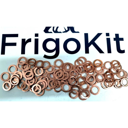 Thermo King TRP 55-2208 Sealing Ring – Pack of 100 Aftermarket | Copper Bolt Gasket Washer
